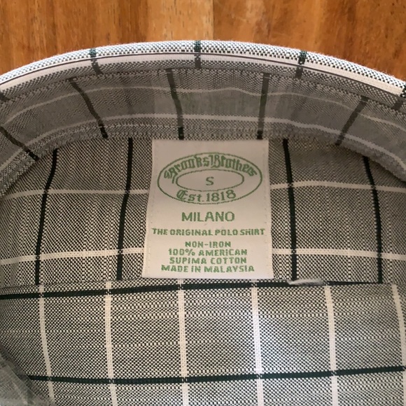Brooks Brothers Milano original polo shirt new - Picture 3 of 7